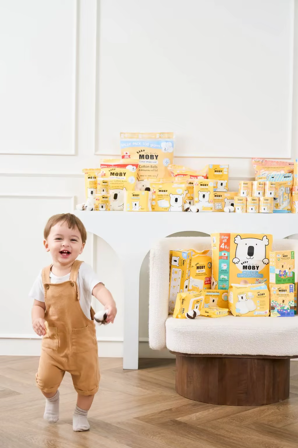 Baby Moby cotton care for everyday family life