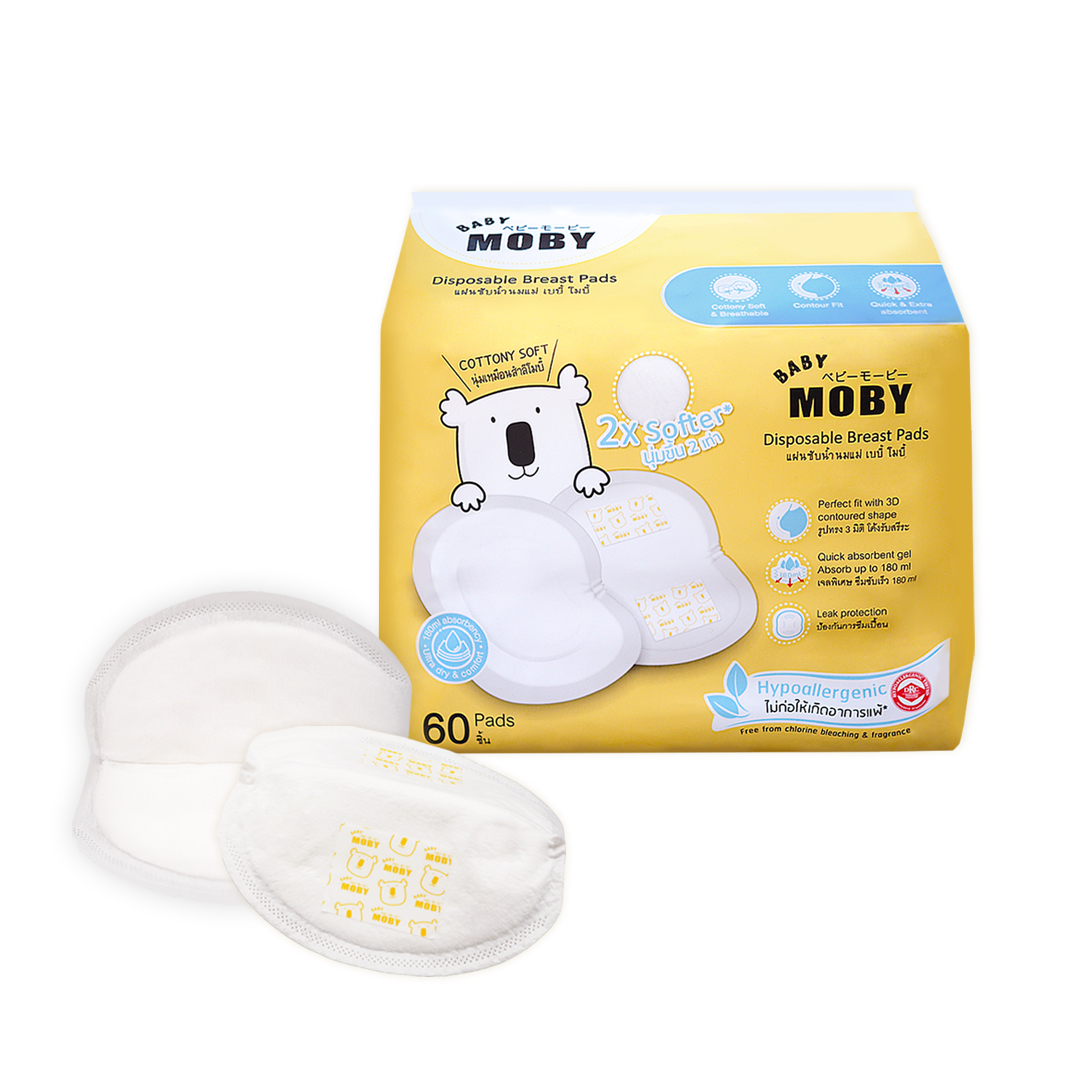 3D Disposable breast pads 60 pcs – BabyMoby