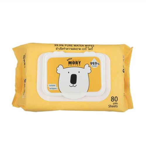 99.9% Pure water wipes 80 sheets