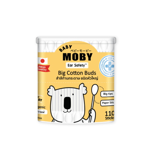 Big cotton buds with paper sticks 110 sticks