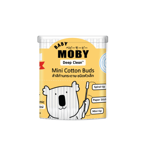 Mini cotton buds with paper sticks 150 sticks