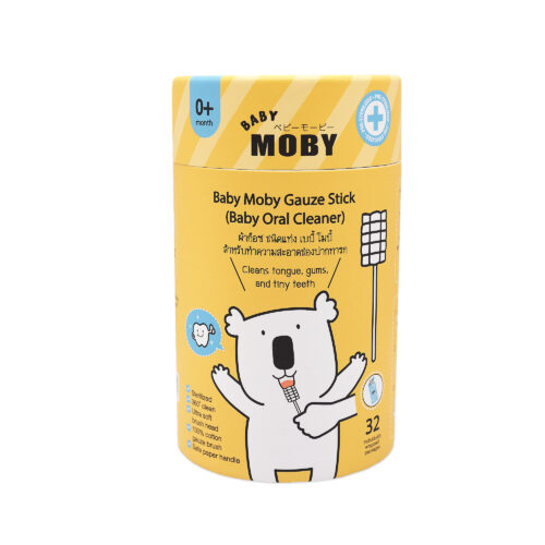 New! Baby Moby Gauze Stick (Baby Oral Cleaner)