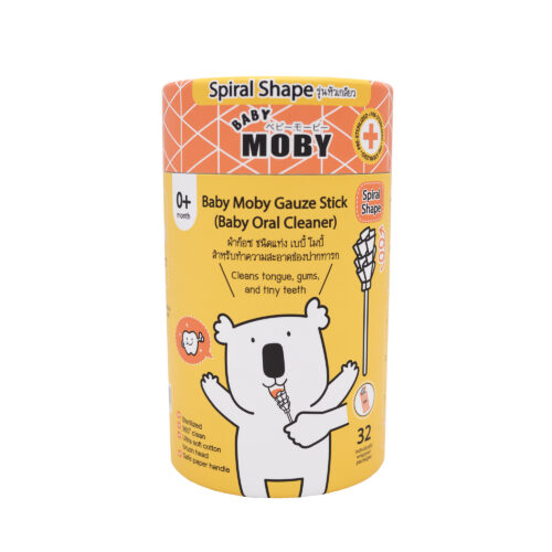 New! Baby Moby Gauze Stick (Spiral Shape)
