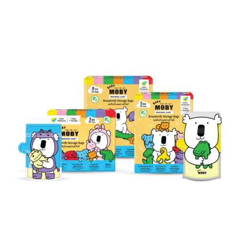 New ! Breastmilk Storage Bags 7 Days 7 Colors Collection