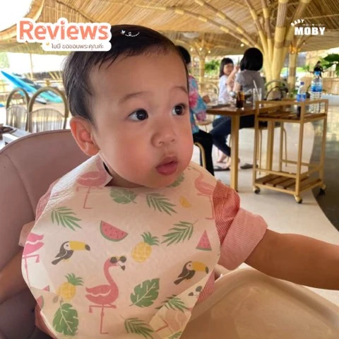 Customer review photo shared by a Baby Moby parent